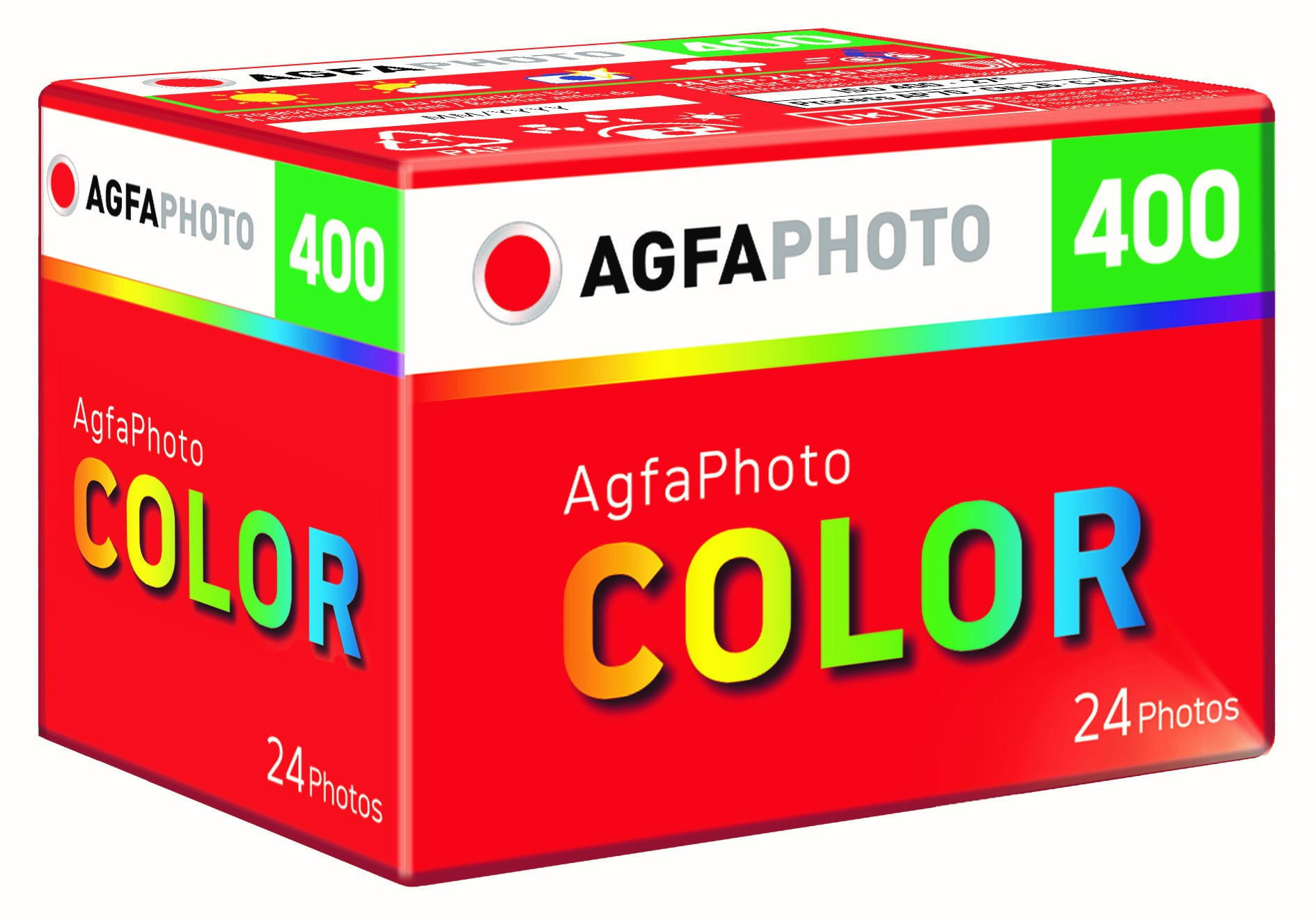 AGFA PHOTO Colour 400 – Film Couleur 135mm, 24 Poses, ISO 400 ...