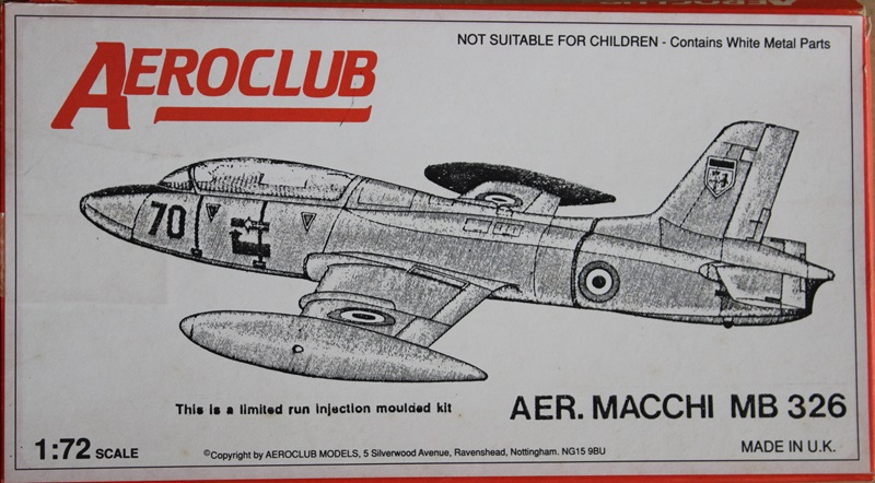 [Aeroclub] 1/72 - Macchi MB-326D   (mb326) 2409250233165669818470299