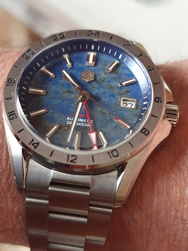 [Vends] San Martin GMT cadran Lapis Lazuli 24092710554713383218470902