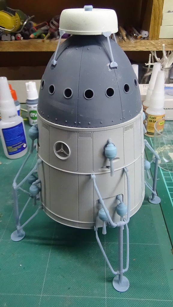 1/72e Projet de Lunar Lander, British Interplanetary Society, 1949 B5AXSb-1949-MoonLander-33