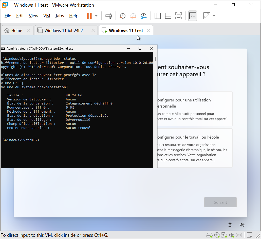 2024-10-10 10_55_39-Windows 11 test - VMware Workstation