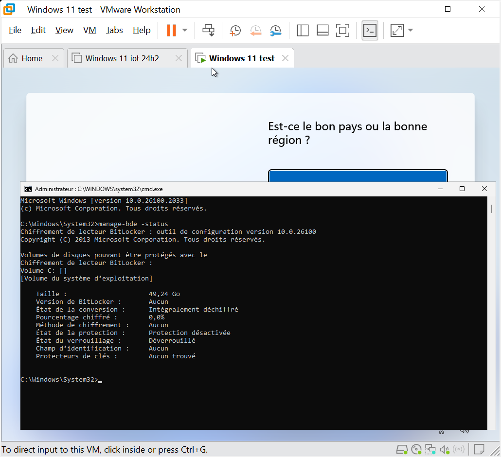 2024-10-10 10_53_08-Windows 11 test - VMware Workstation