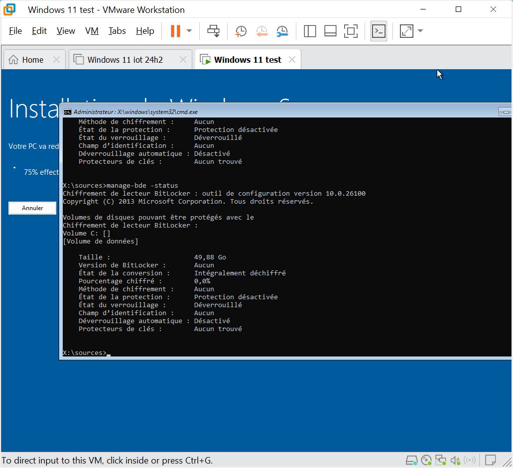 2024-10-10 10_48_33-Windows 11 test - VMware Workstation