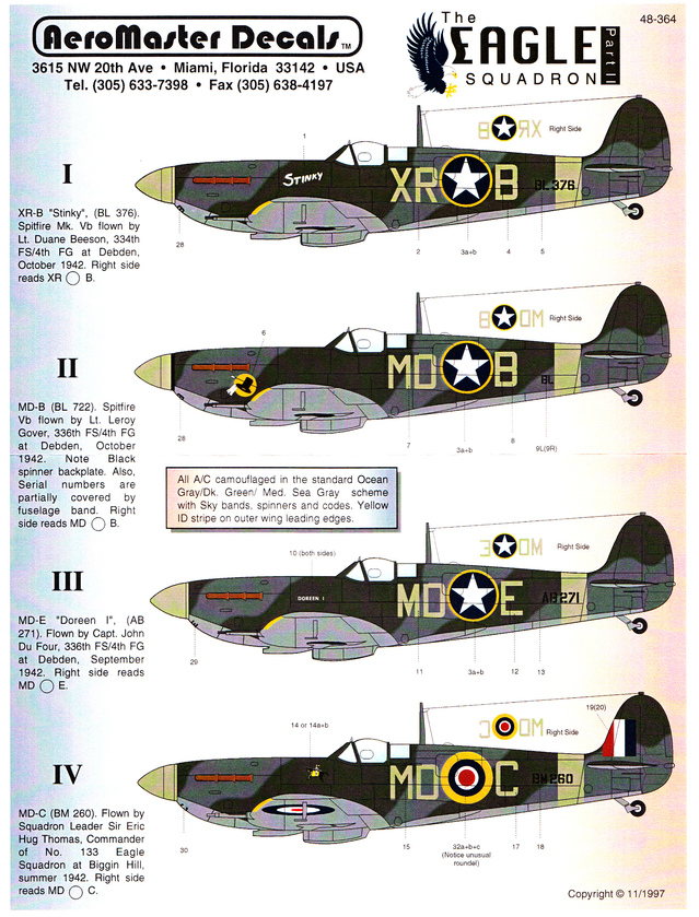D&eacute;cals - Spit US Aeromaster - _0002