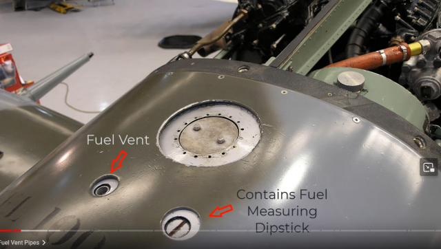Spitfire V - fuel hole 02