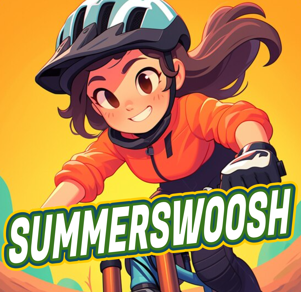 Affiche SUMMERSWOOSH (Image crée avec IA de Freepik: www.freepik.com)