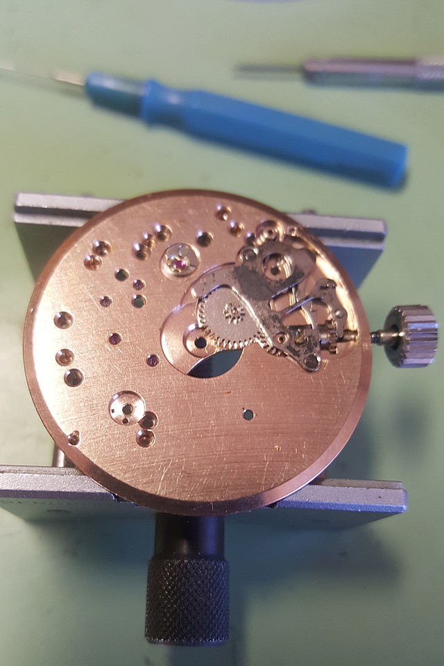 Restauration d'un chrono Rotary aquaplunge Skindiver 24122807084614657918513171