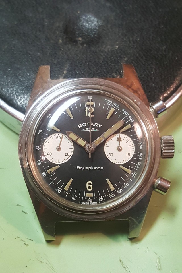 Restauration d'un chrono Rotary aquaplunge Skindiver 24122807102514657918513183