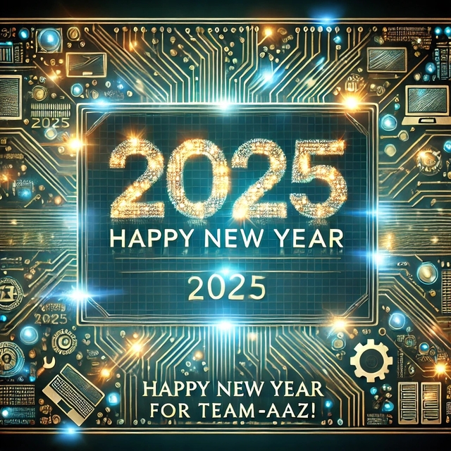 happy new year team-aaz 2025