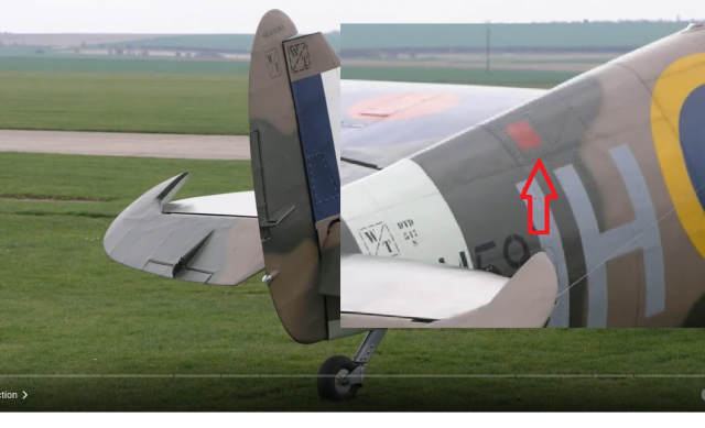 Spitfire V - Rudder 02