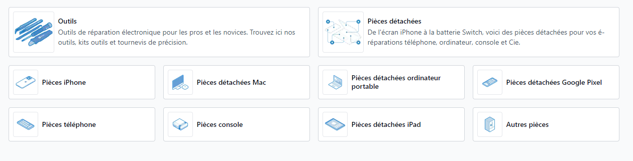 2025-06-03 15_24_35-iFixit - Pi?ces d?tach?es & outils, boutique officielle _ iFixit - Opera