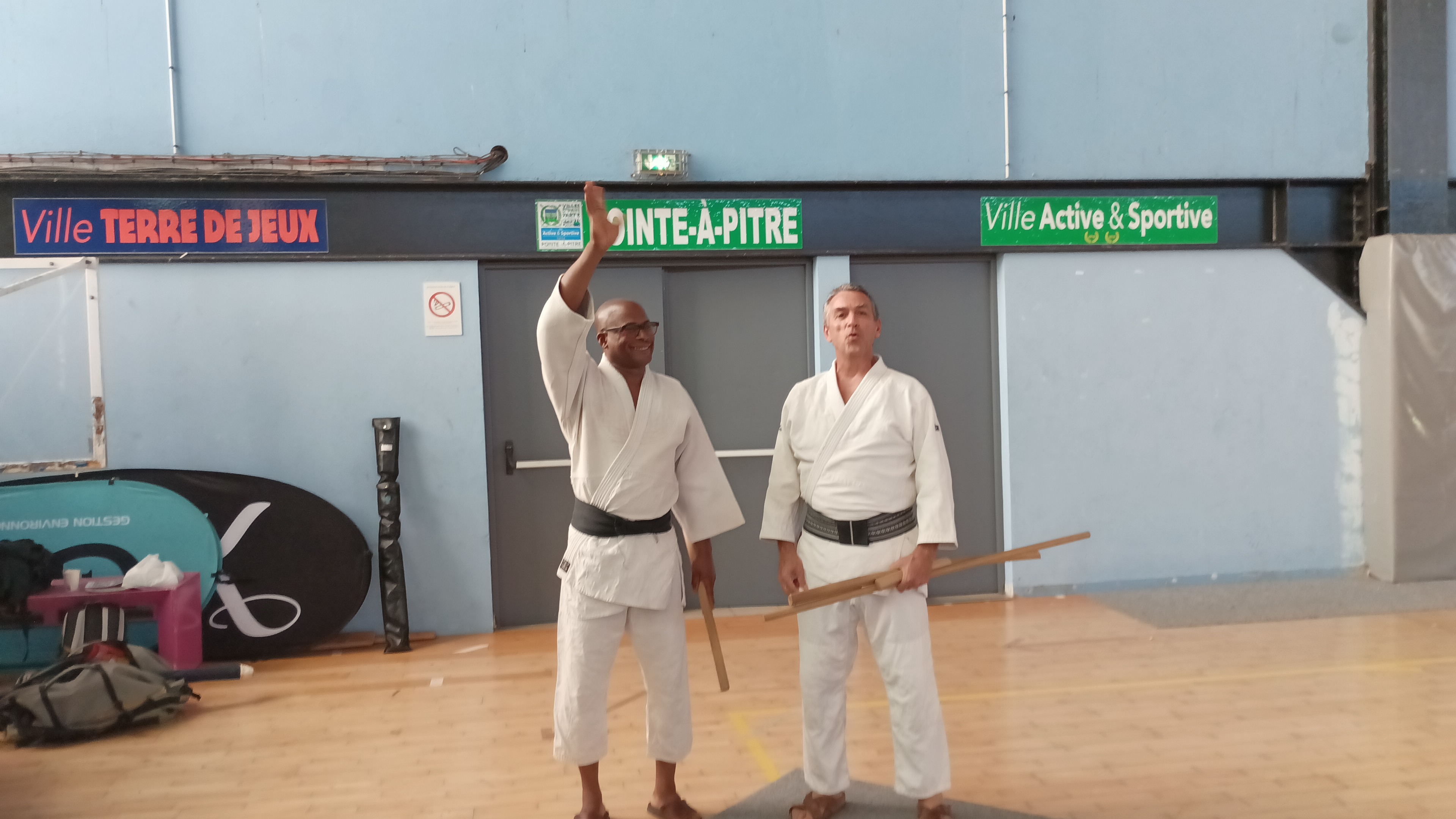 preparation au pied leve?&uuml; je jour de la demo.