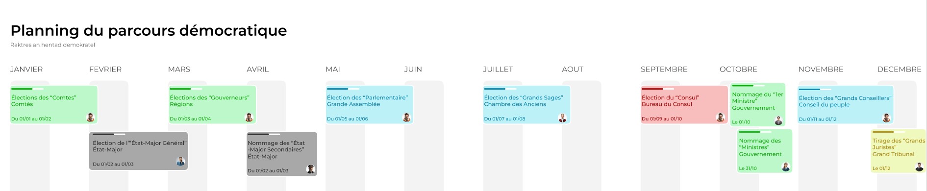 Calendrier