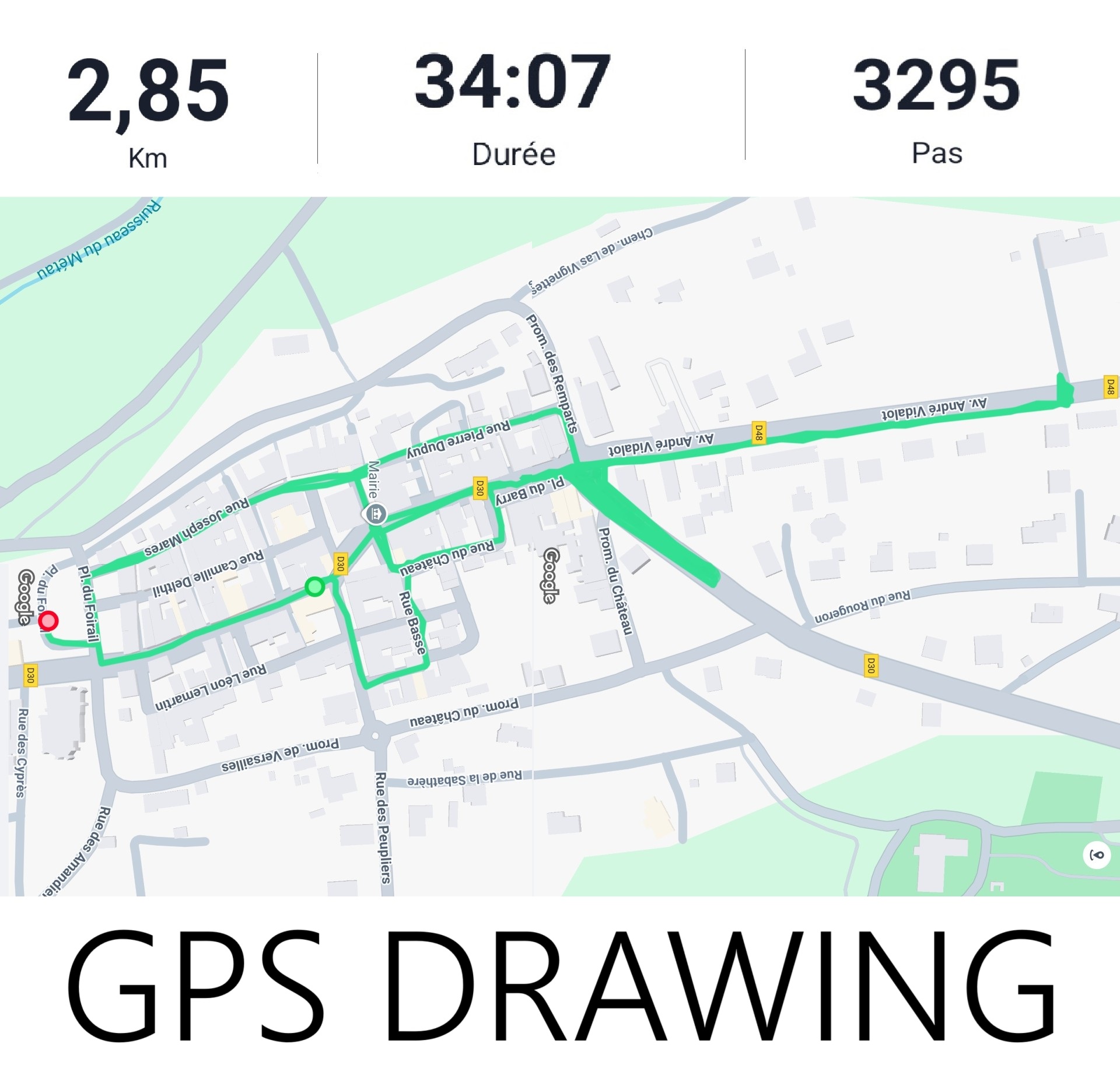 BNYBN� - GPS Art @Leap Fitness Group
