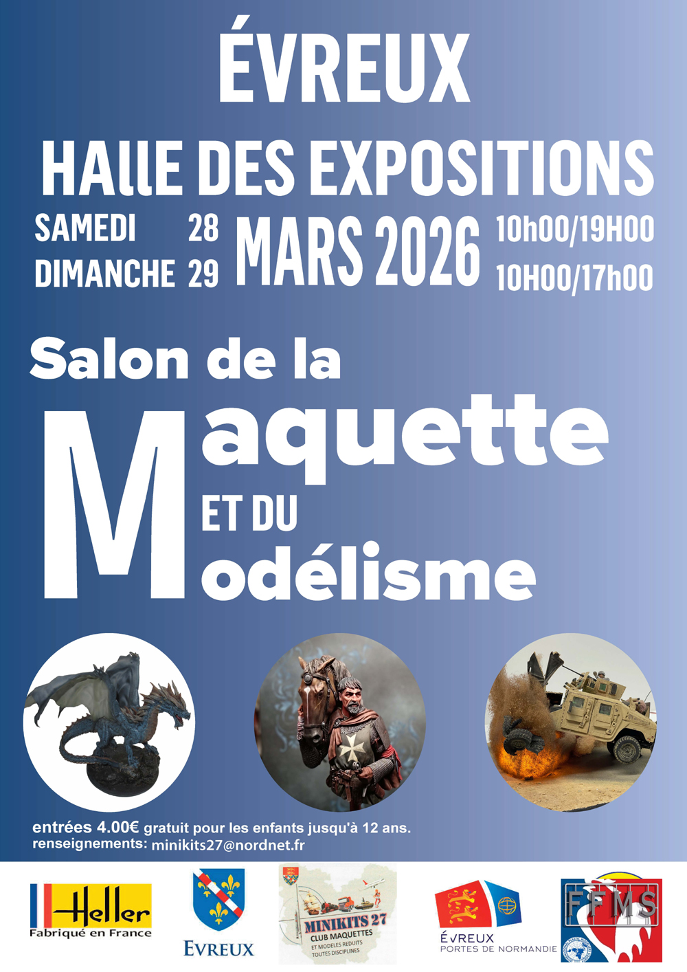 Minikits27 - Affiche salon 2026 - 1000x1400