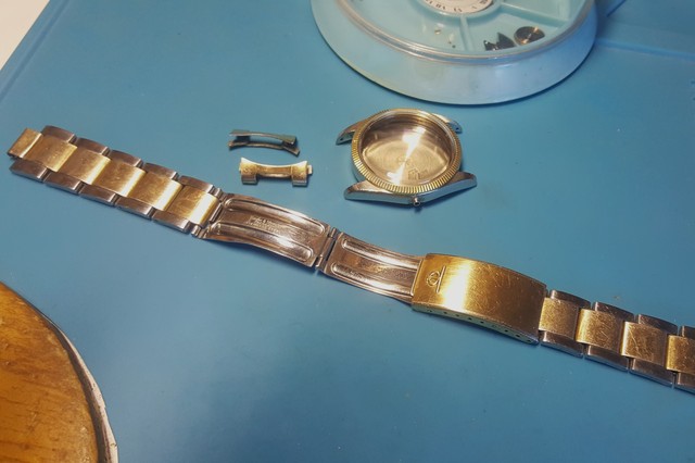 Il aura fallu de la patience pour restaurer cette Baume et Mercier à micro rotor 25111410364314657918666776