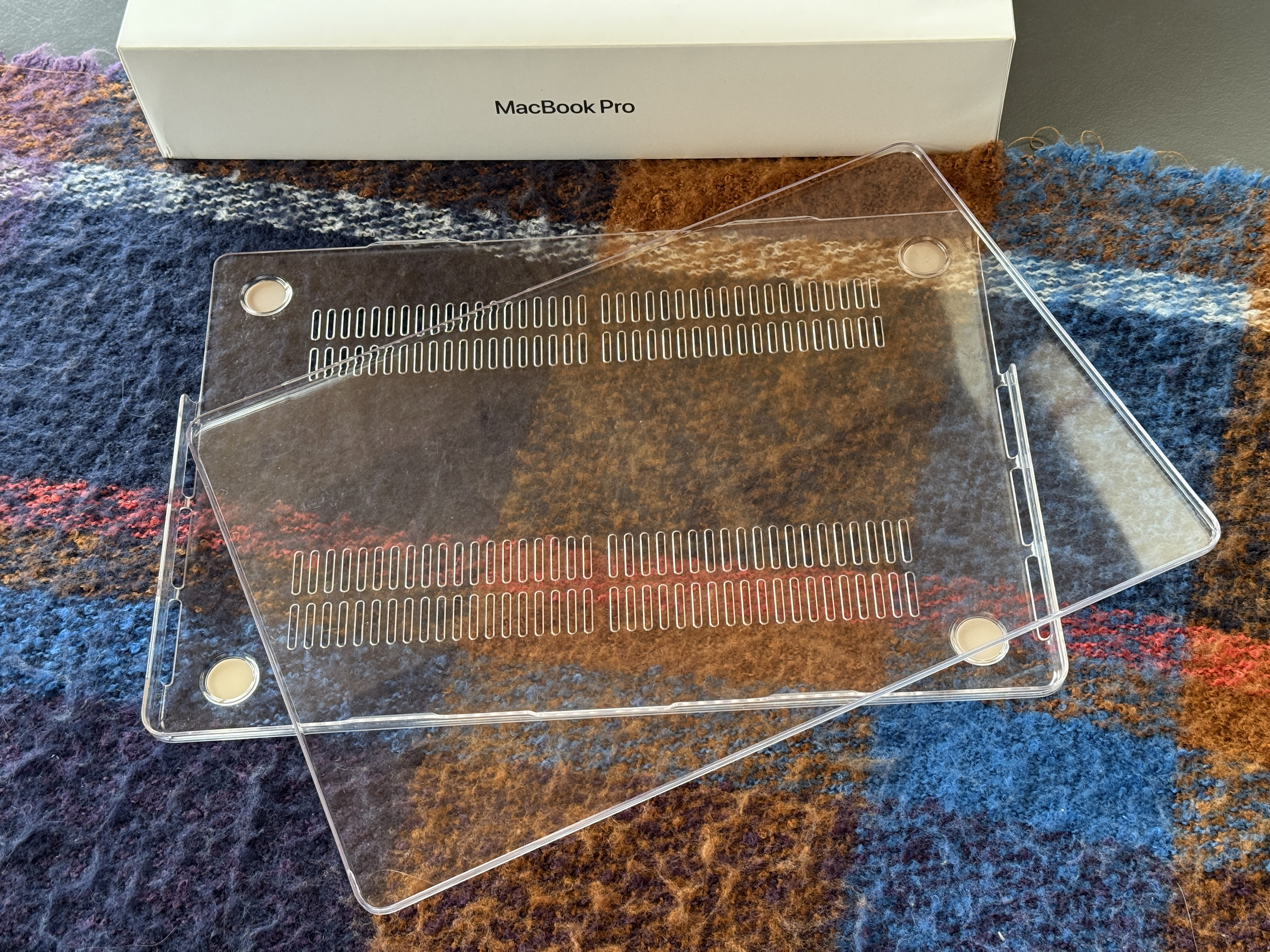 Vue coque de protection.