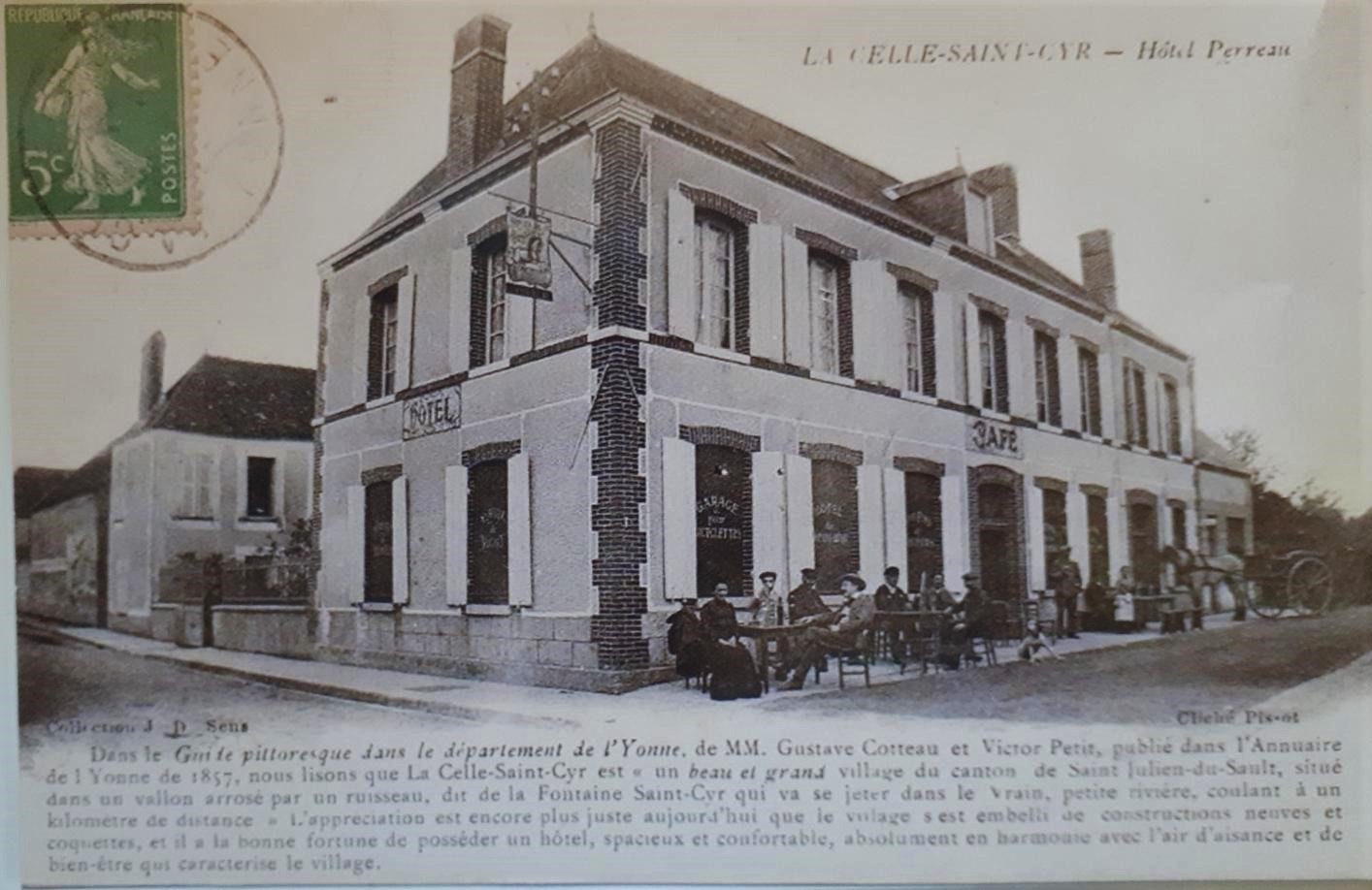 cartes postales anciennes - 22-001 hotel perreau2