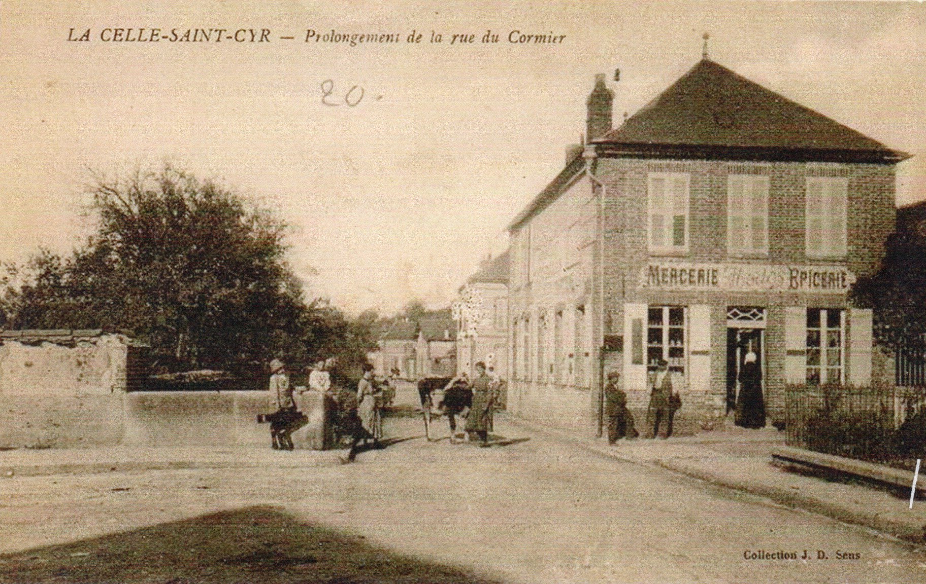 cartes postales anciennes - 23-31 le carrefour 2