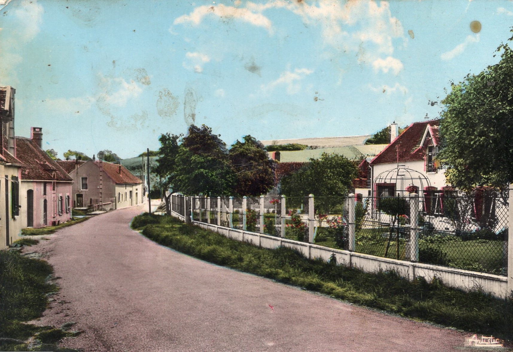 cartes postales anciennes - 33A A rue du cormier maison docteur