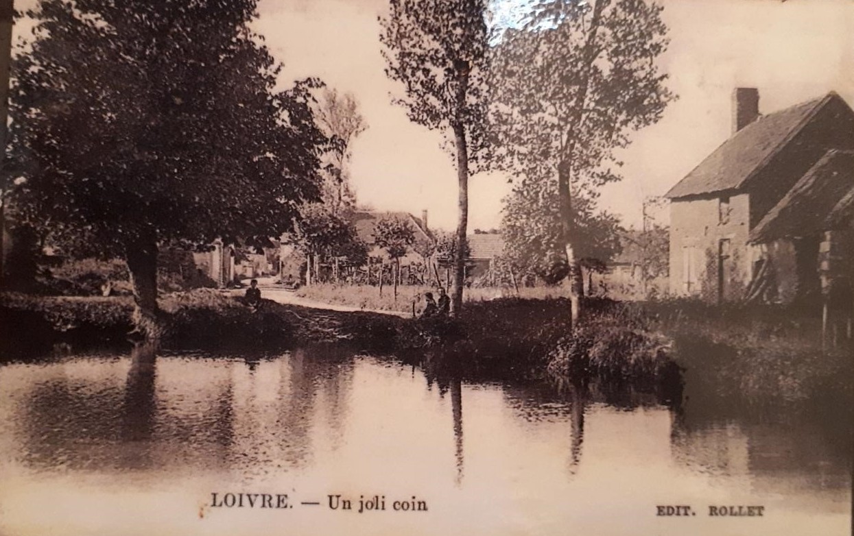 cartes postales anciennes - 37-53 la mare de loivre 3