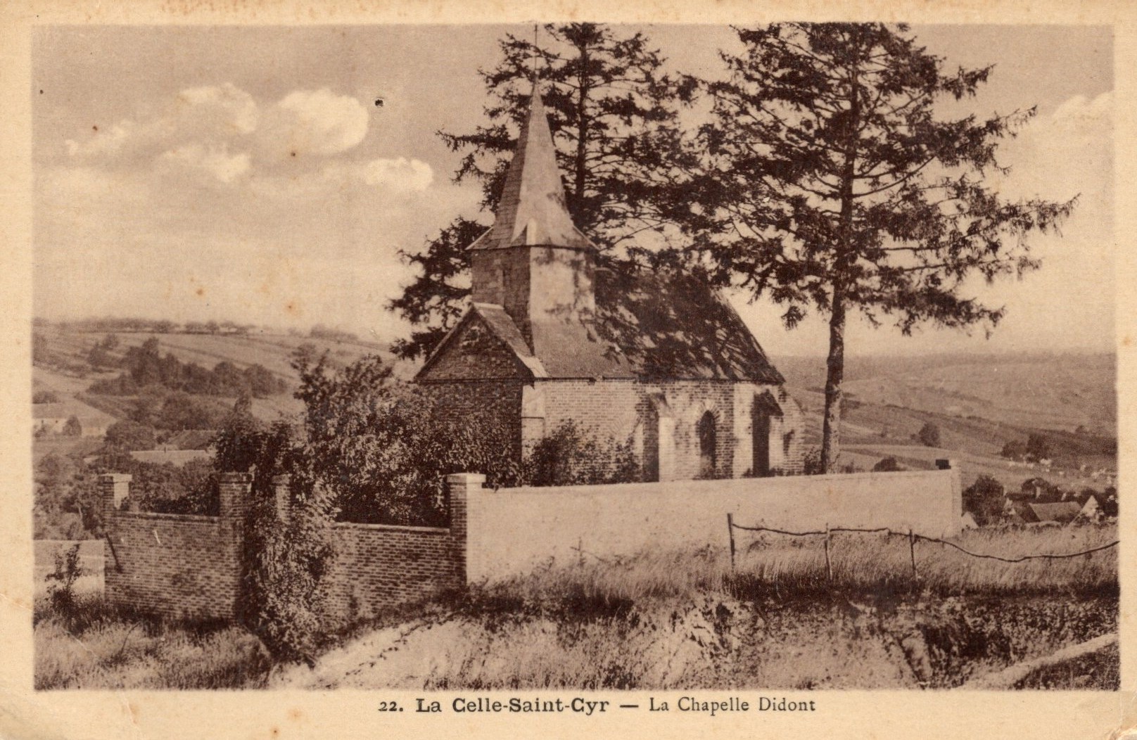 cartes postales anciennes - 42-006 la chapelle didout 22