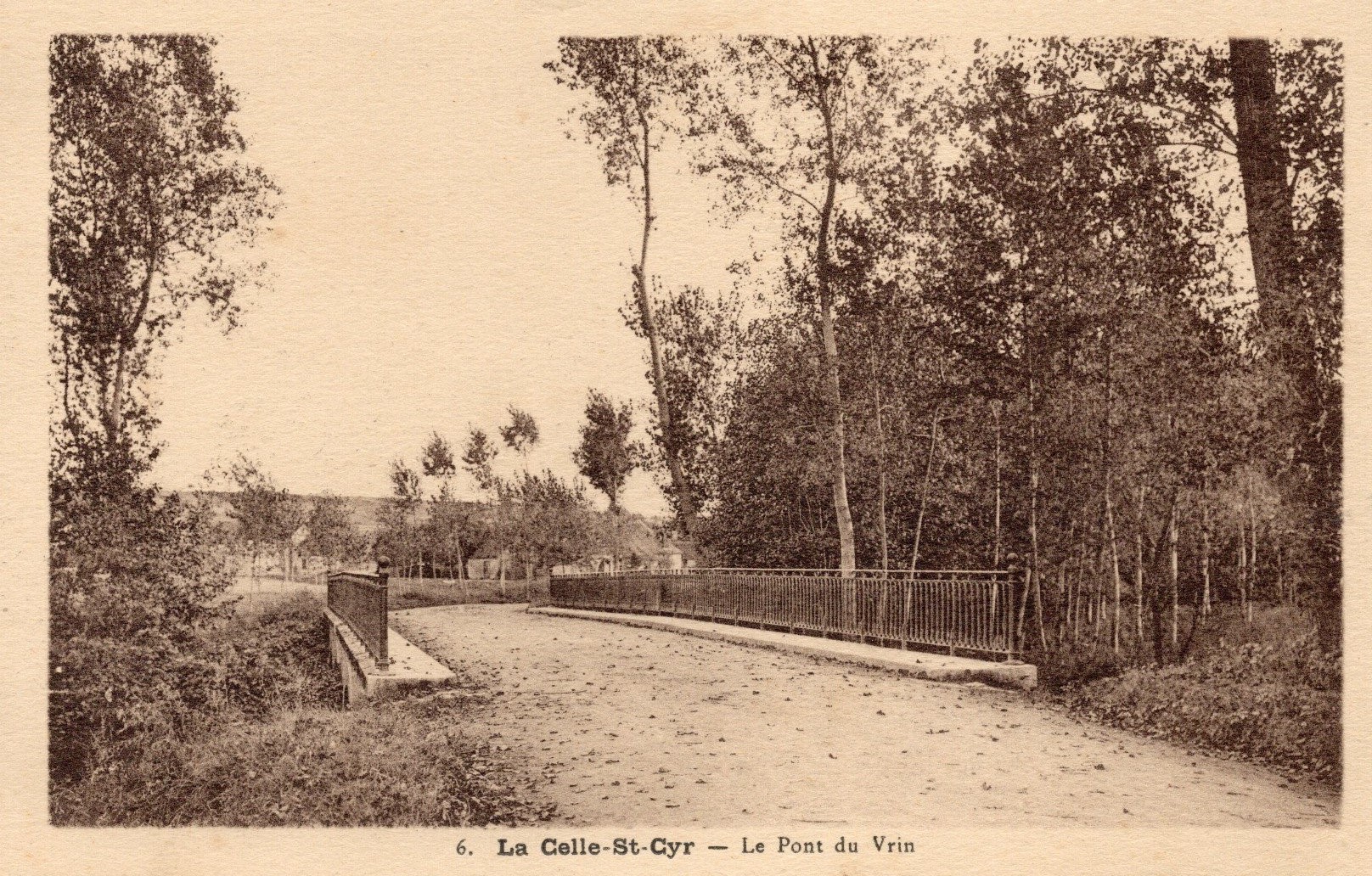 cartes postales anciennes - 45-67 le pont sur le vrin6