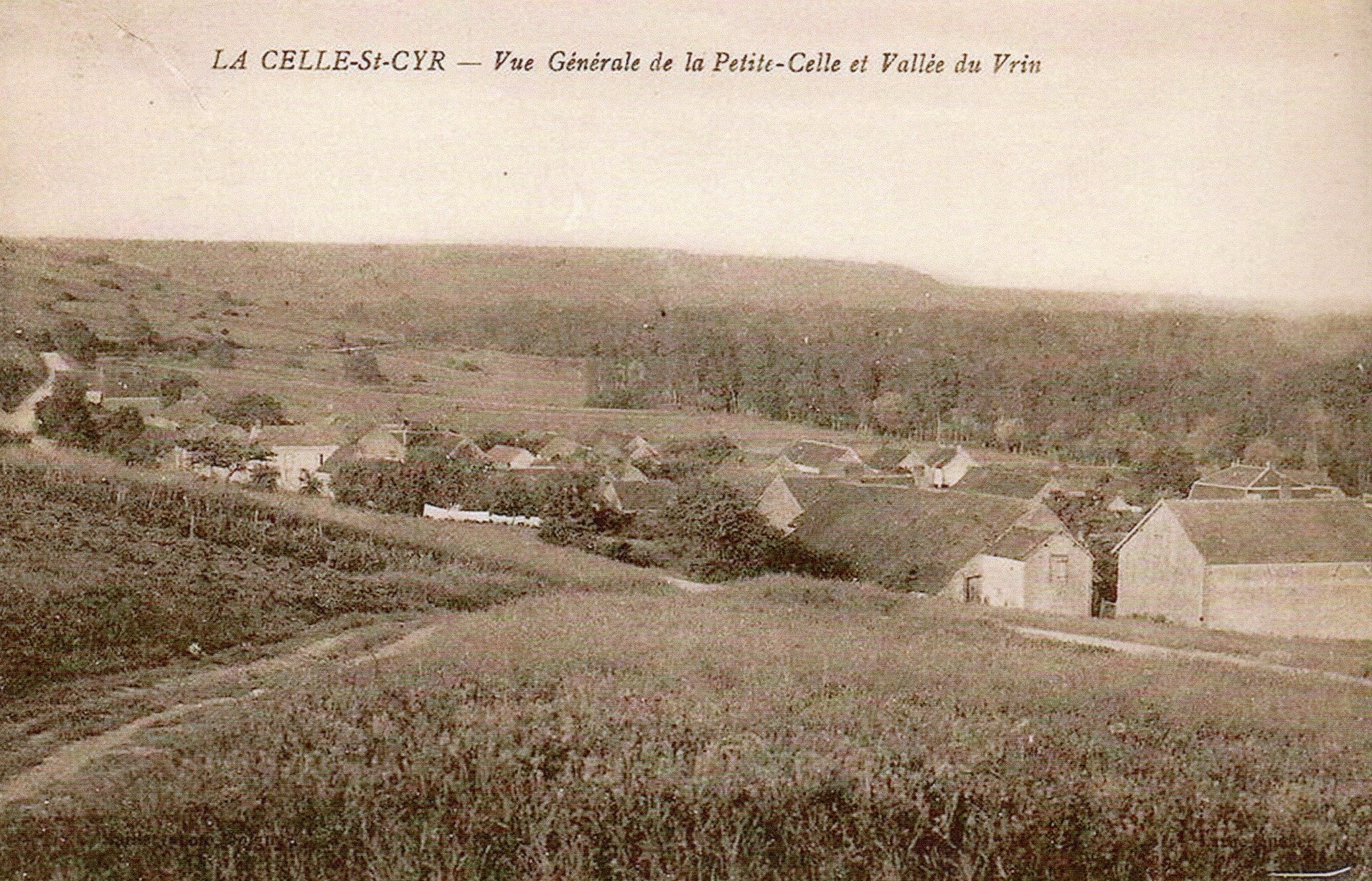 cartes postales anciennes - 48-002 la petite celle et la vall&eacute;e du vrin