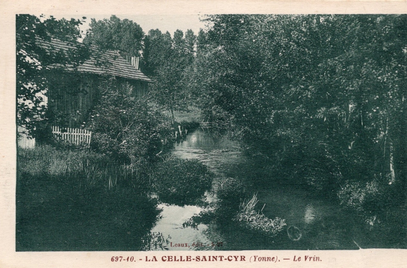 cartes postales anciennes - 50-71 le vrin 697 10