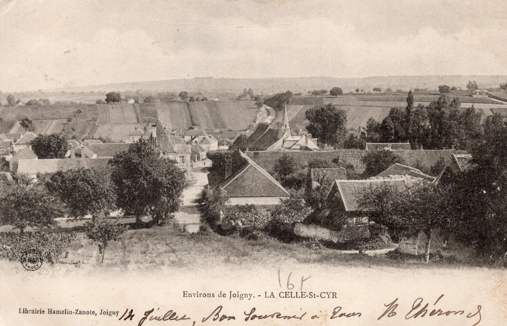cartes postales anciennes - 51-101A vue generale prise de la coriv&eacute;e