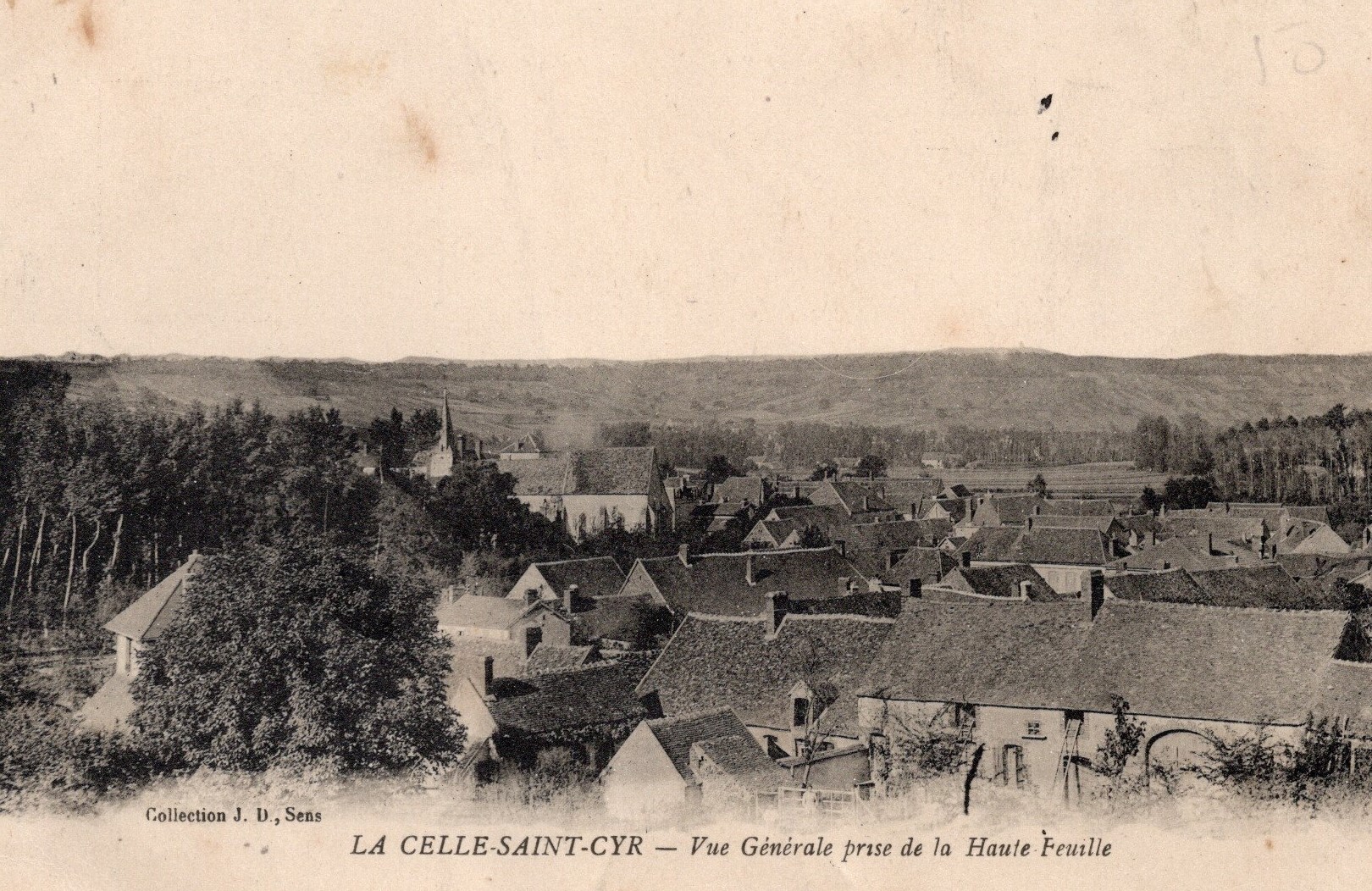 cartes postales anciennes - 54-94 vue generale prise de la haute feuille