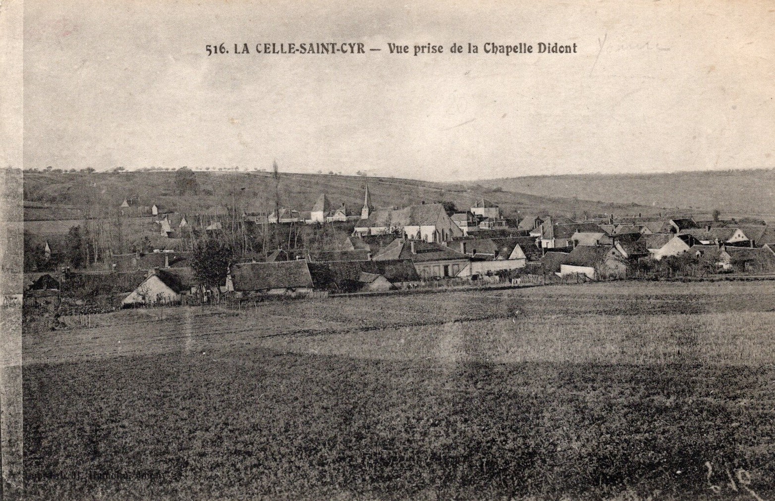 cartes postales anciennes - 56-93 vue prise de la chapelle didout 516