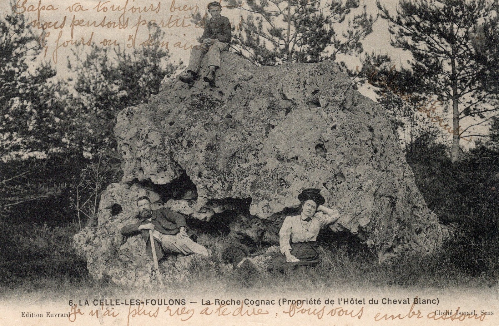 cartes postales anciennes - 68-001 la celle les foulons la roche cognac6