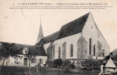 cartes postales anciennes - 1-110 l'eglise et le presbyt&egrave;re 2