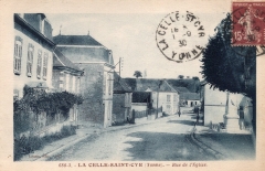 cartes postales anciennes - 16-91 la rue de l'eglise 680 3