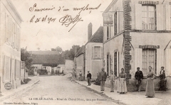 cartes postales anciennes - 20-002 A rue de l'eglise angle Hotel Perreau