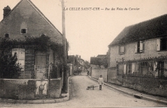 cartes postales anciennes - 27-77 la rue du cormier rue des voies du cormier