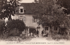 cartes postales anciennes - 30-75 pension de famille rouget