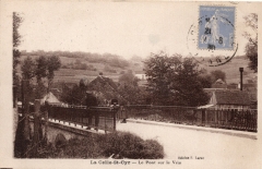 cartes postales anciennes - 45-68 le pont sur le vrin 2