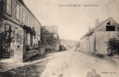 cartes postales anciennes - 47-63 la petite celle route de precy