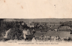 cartes postales anciennes - 54-94 vue generale prise de la haute feuille