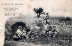 cartes postales anciennes - 63-003 A misere des vignerons 3 non dat&eacute;e