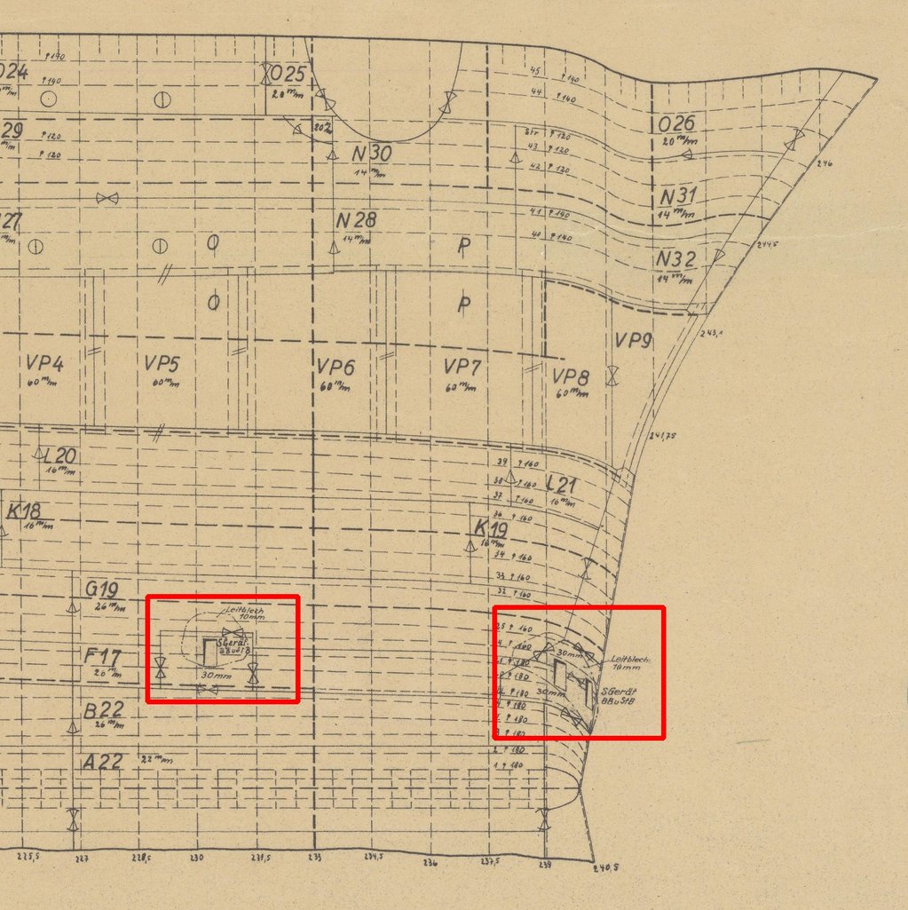 Tirpitz Bug_Schallanlage