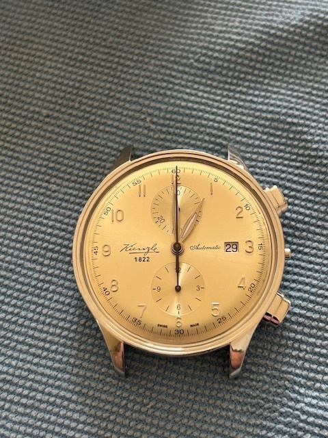 Présentation chronographe Kienzle Valjoux 7750 26011406280712050918705819