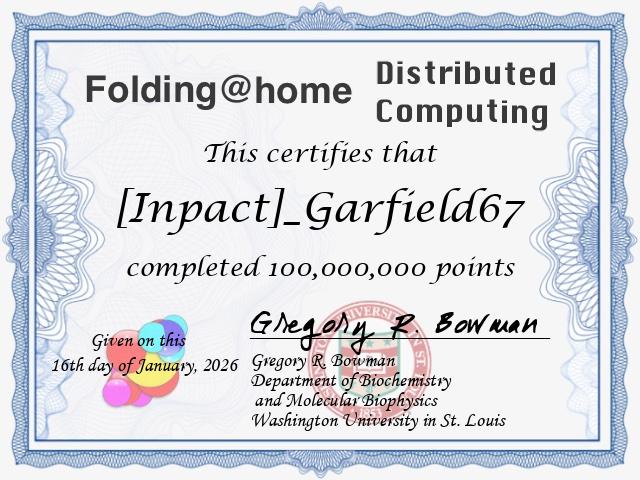 certifs plieurs - [Inpact]_Garfield67 certif=100Mpts