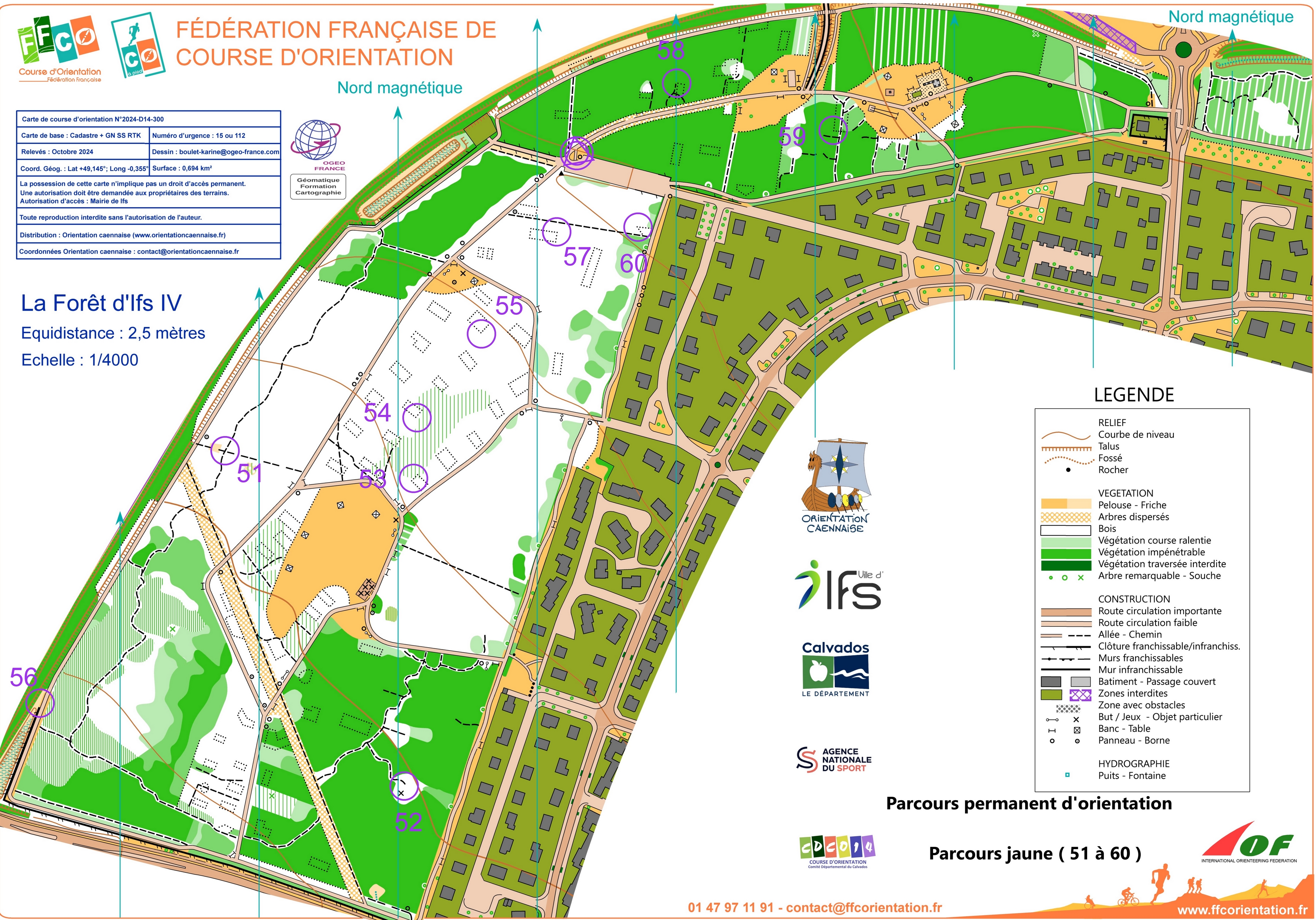 PPO Ifs 2025.Parcours jaune_