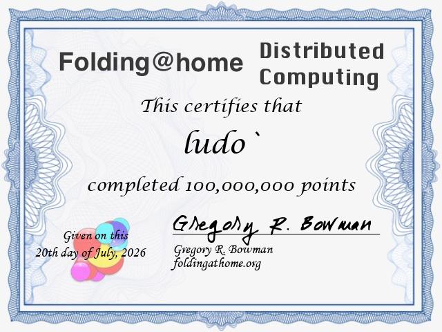 certifs plieurs (galerie) - ludo` certif=100Mpts
