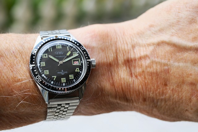 [Vends] Elbé Maritime diver manuelle vintage en acier 26100311273014657918796121