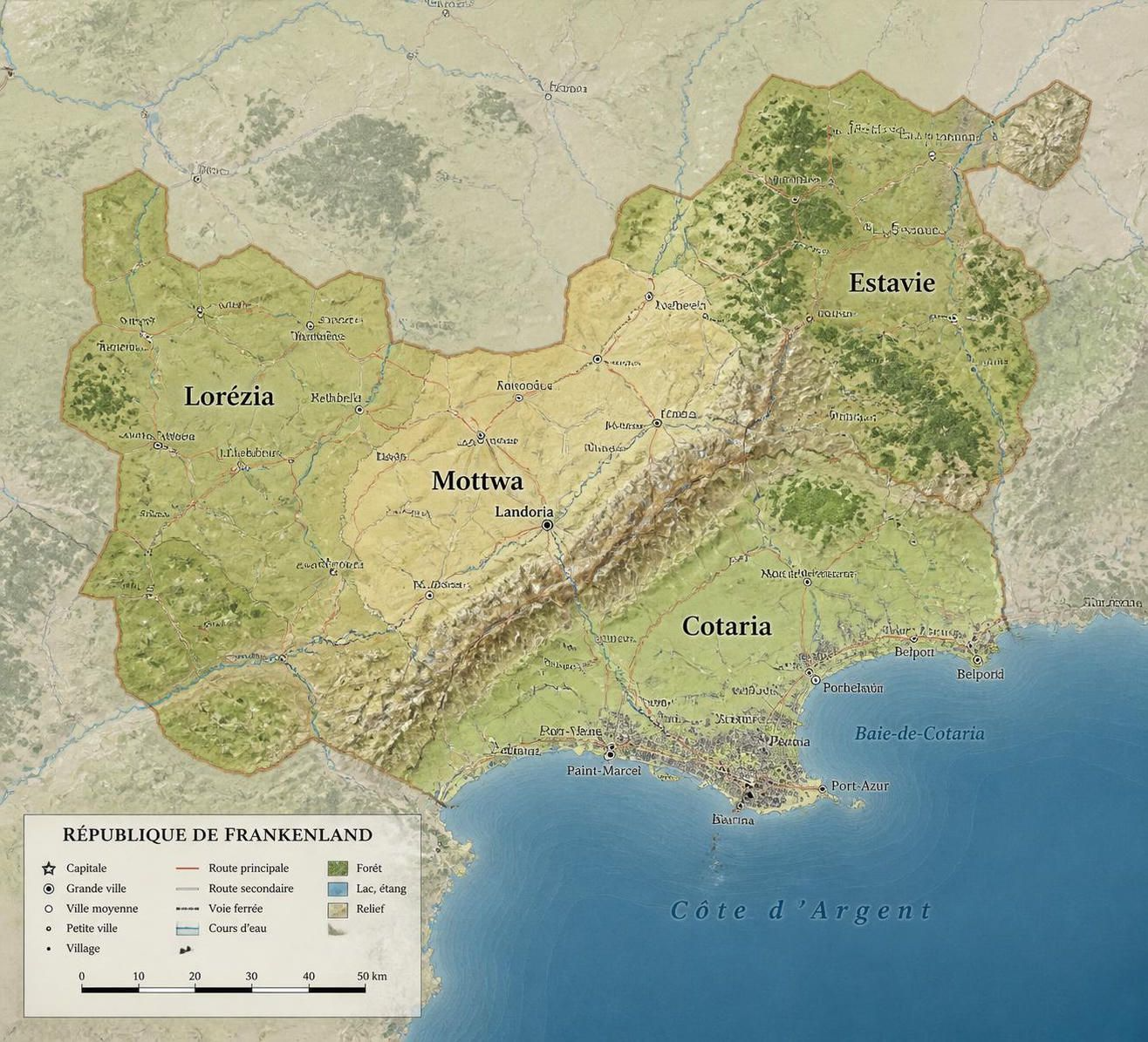 Carte du pays